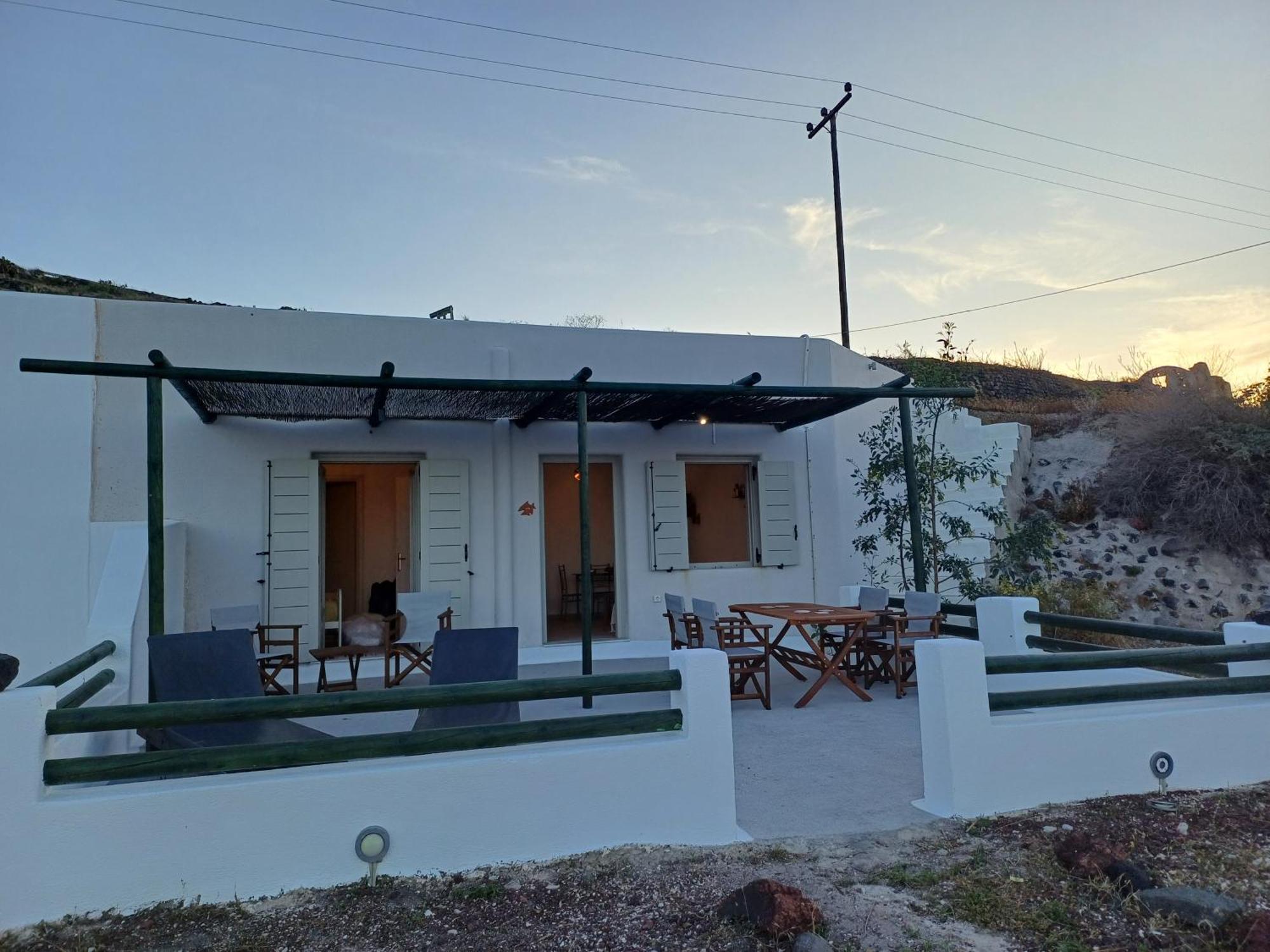 'Irene' Cycladic House With Sunrise And Sea View! Villa Foinikiá Buitenkant foto