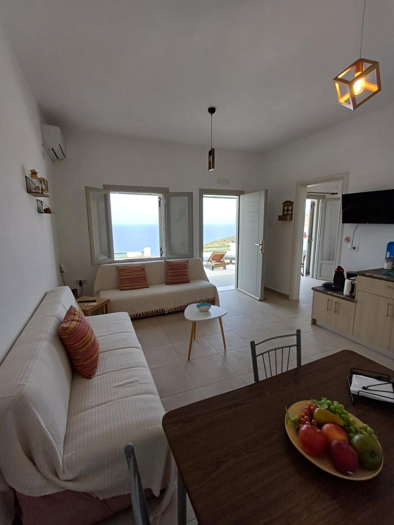 'Irene' Cycladic House With Sunrise And Sea View! Villa Foinikiá Buitenkant foto