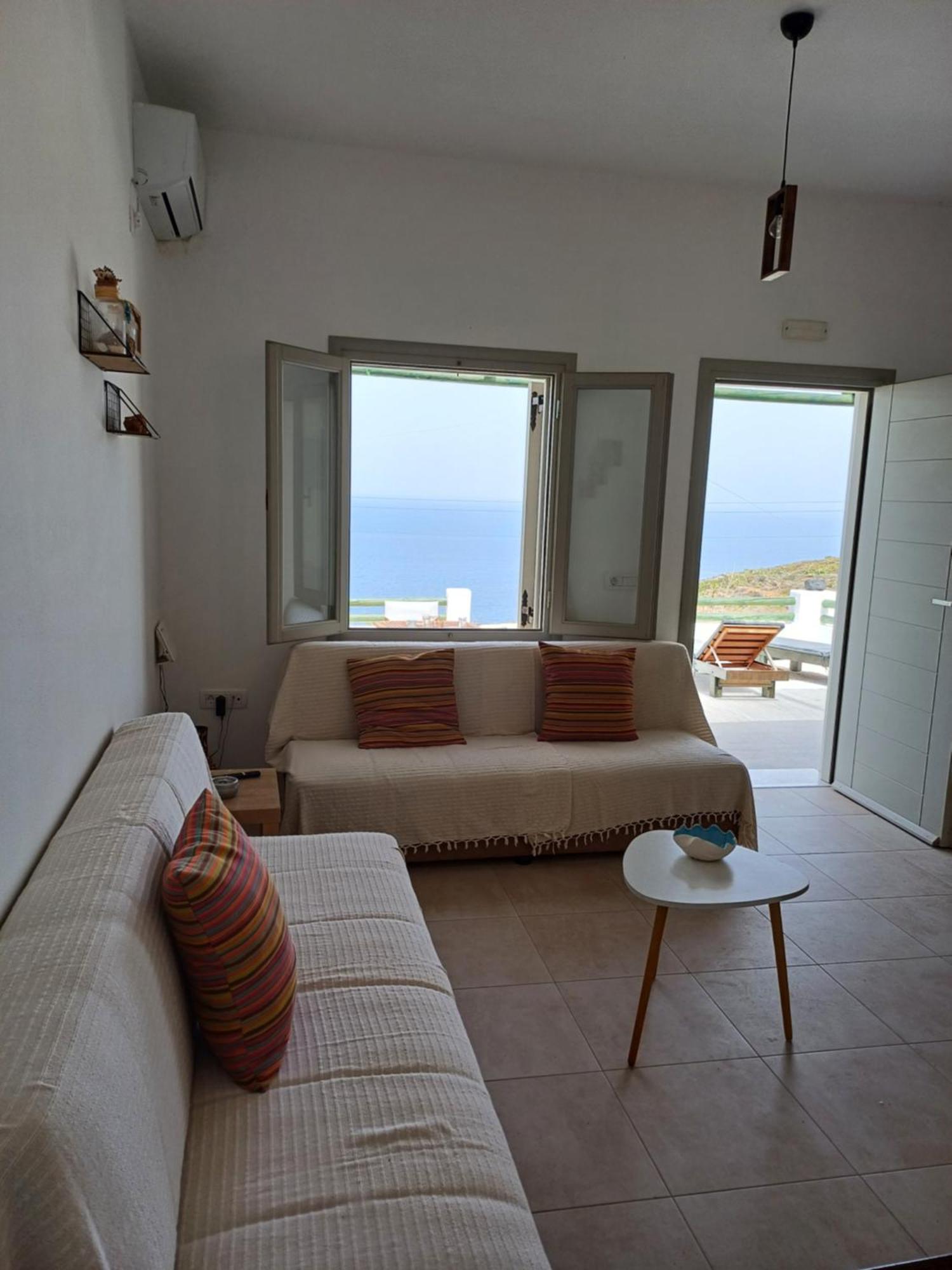 'Irene' Cycladic House With Sunrise And Sea View! Villa Foinikiá Buitenkant foto