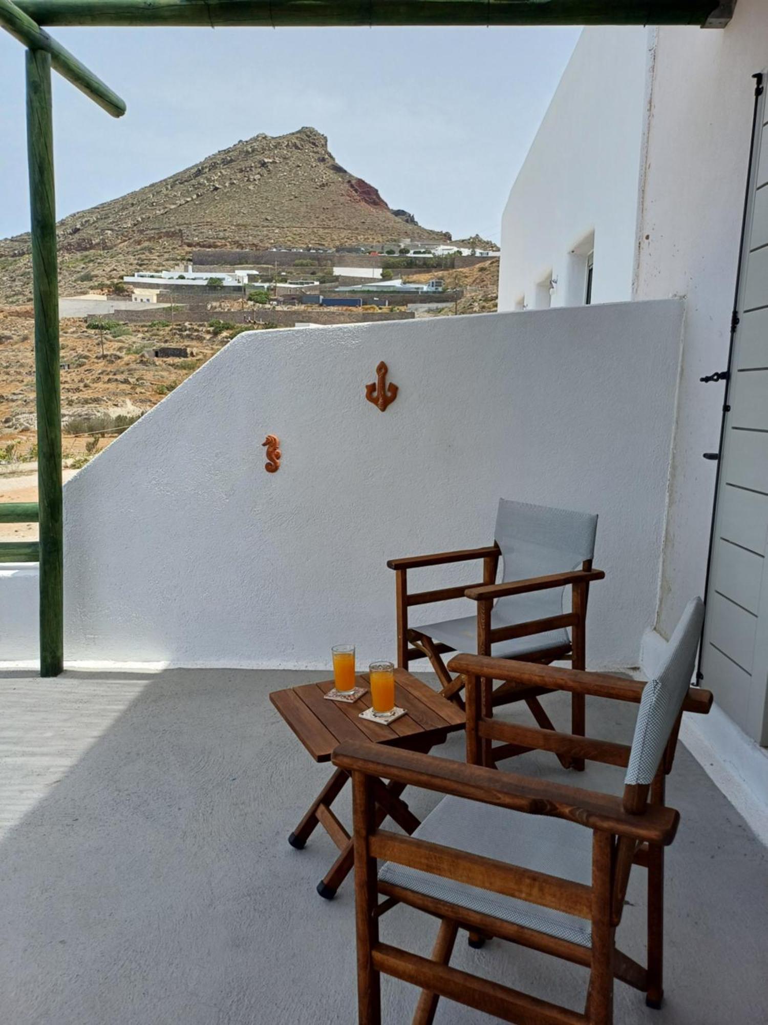 'Irene' Cycladic House With Sunrise And Sea View! Villa Foinikiá Buitenkant foto