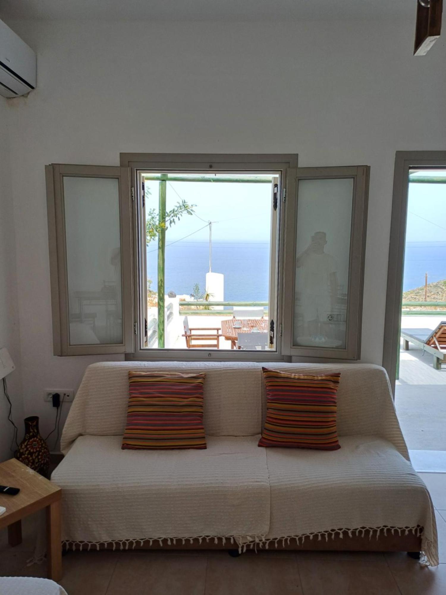 'Irene' Cycladic House With Sunrise And Sea View! Villa Foinikiá Buitenkant foto