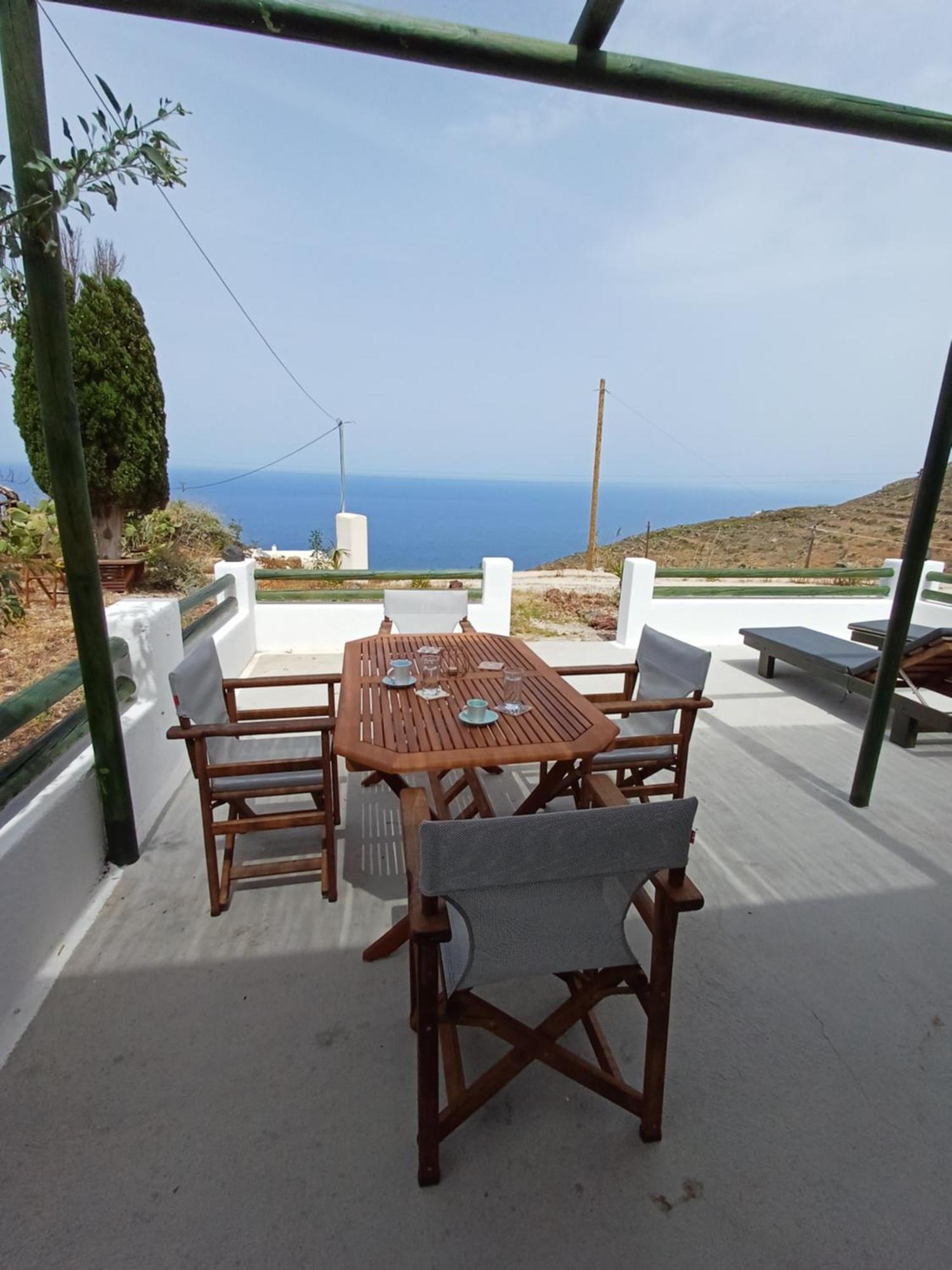 'Irene' Cycladic House With Sunrise And Sea View! Villa Foinikiá Buitenkant foto