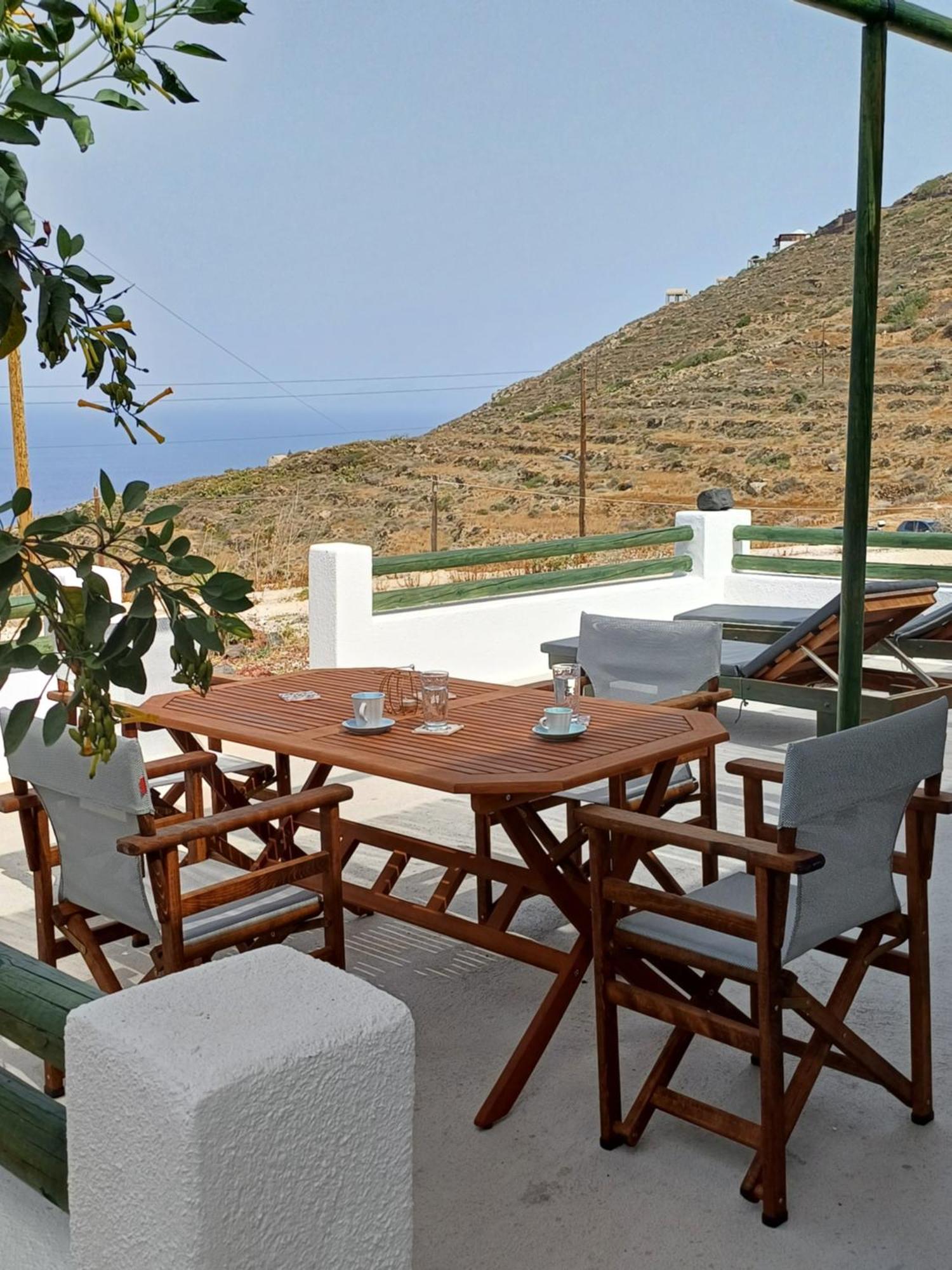 'Irene' Cycladic House With Sunrise And Sea View! Villa Foinikiá Buitenkant foto